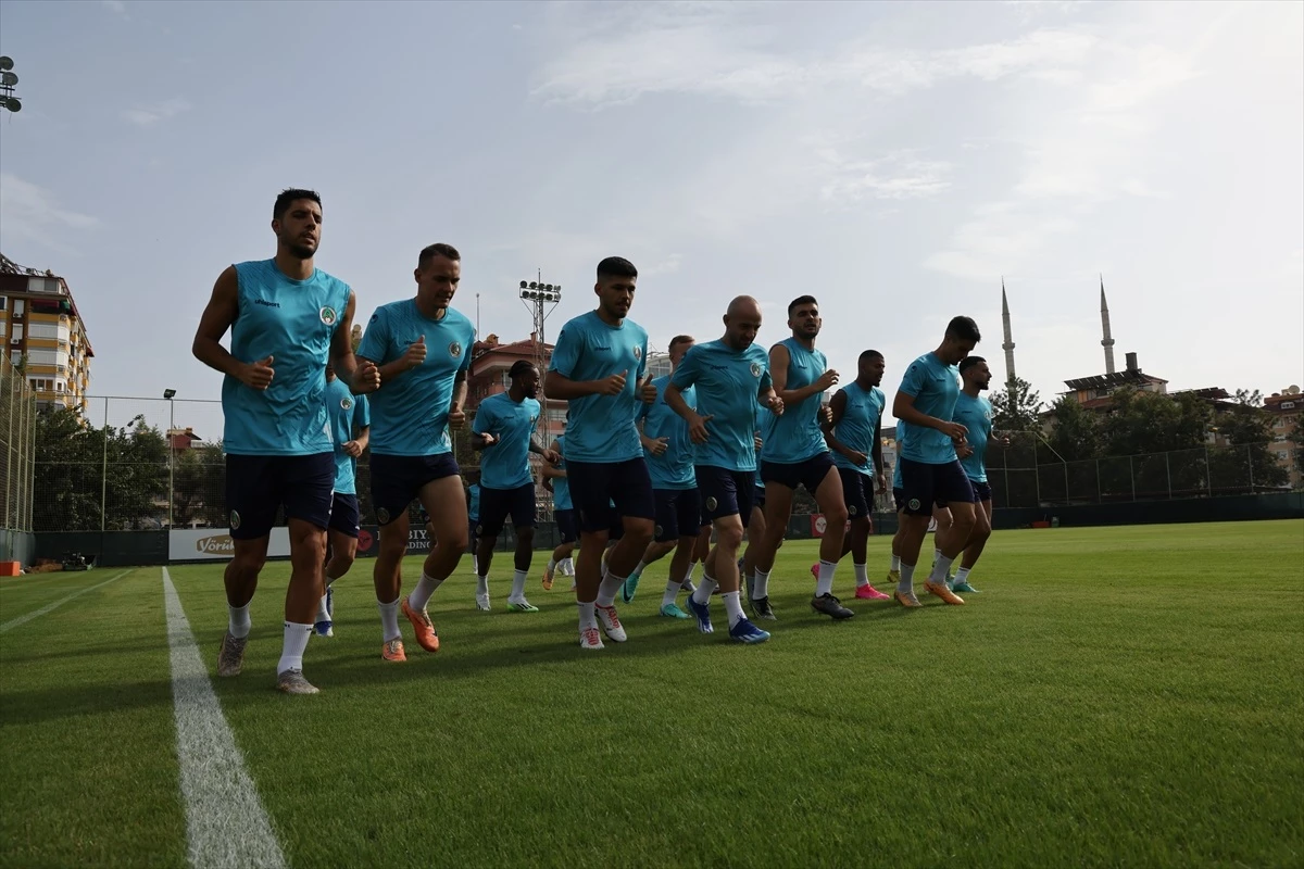 Corendon Alanyaspor, Kayserispor maçı için hazırlıklarını tamamladı