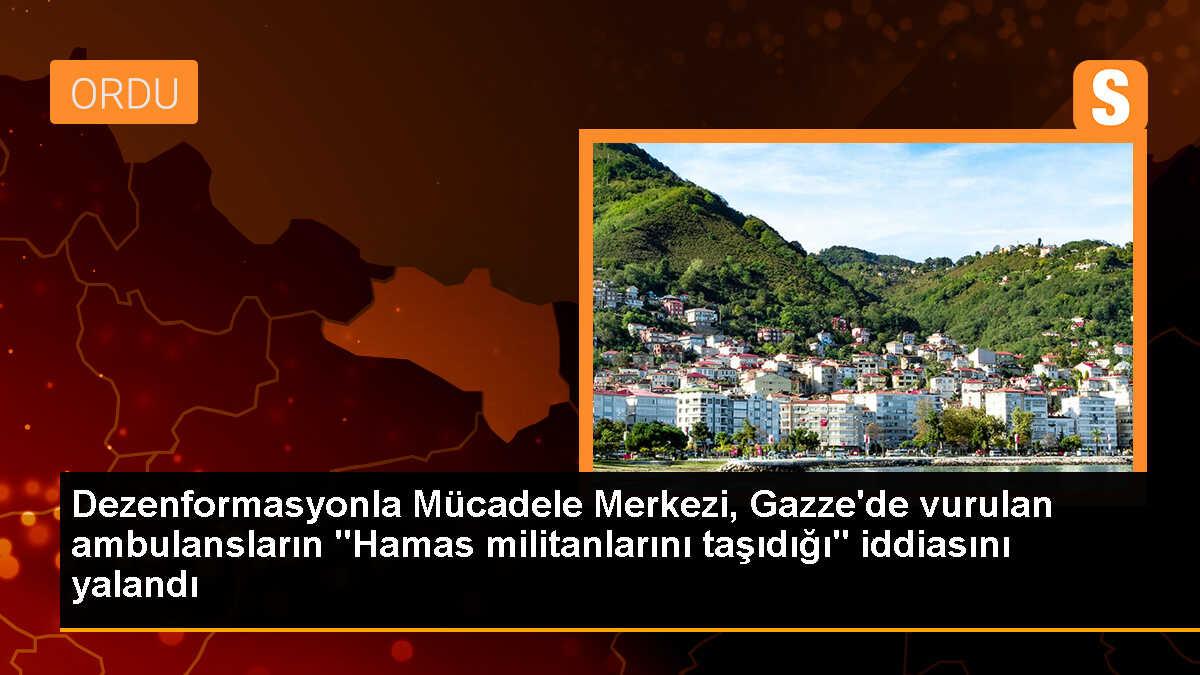 İsrail\'in Şifa Hastanesi iddiası doğru değil