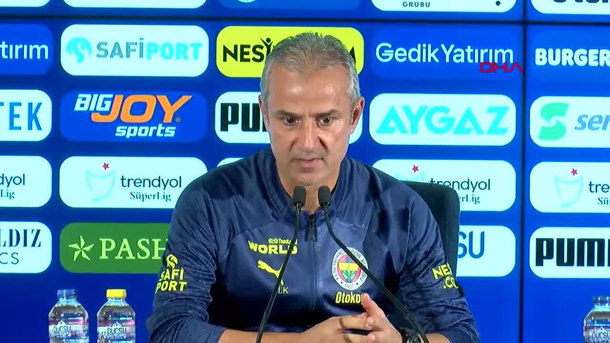 Fenerbahçe Teknik Direktörü İsmail Kartal: \'Maçı çeviremedik\'