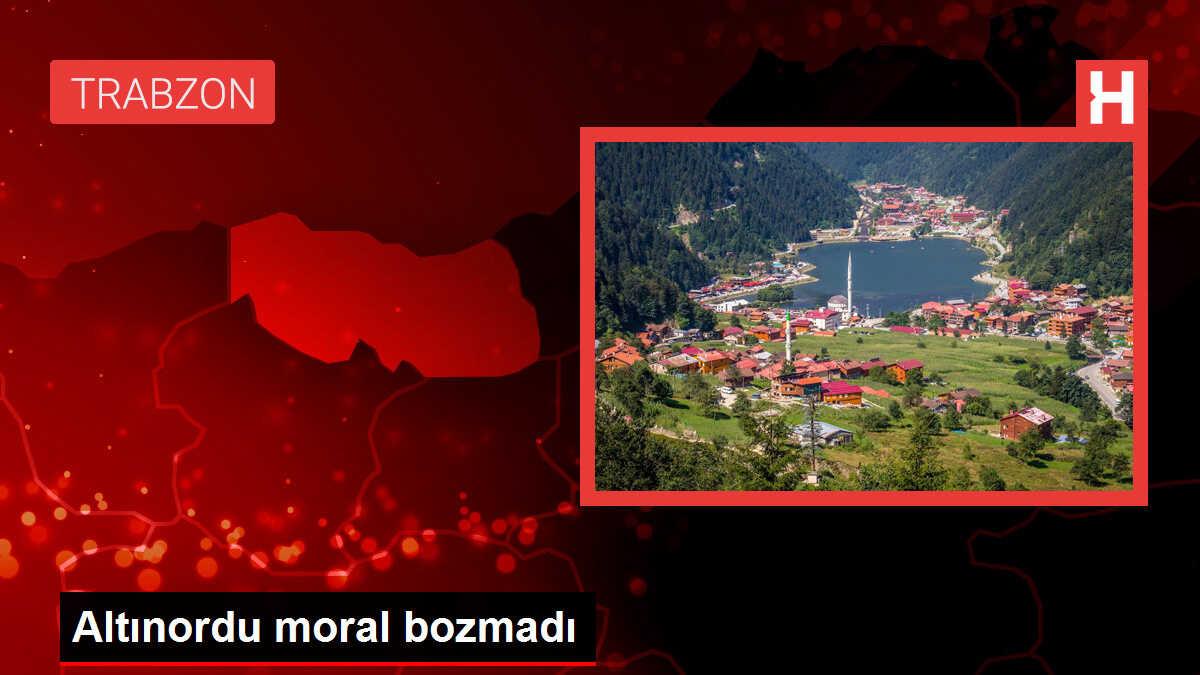 Altınordu, 1461 Trabzon ile 2-2 berabere kaldı