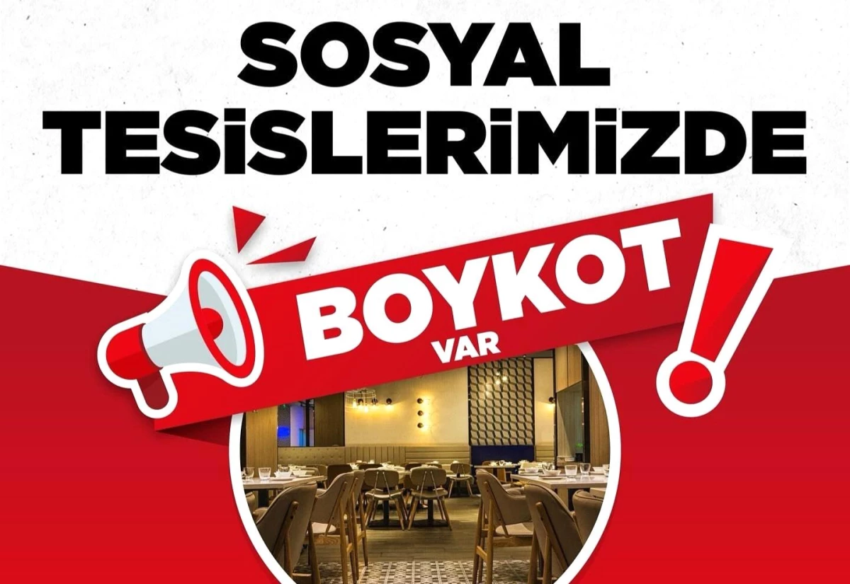 Bayrampaşa Belediyesi İsrail menşeli ürünleri boykot ediyor