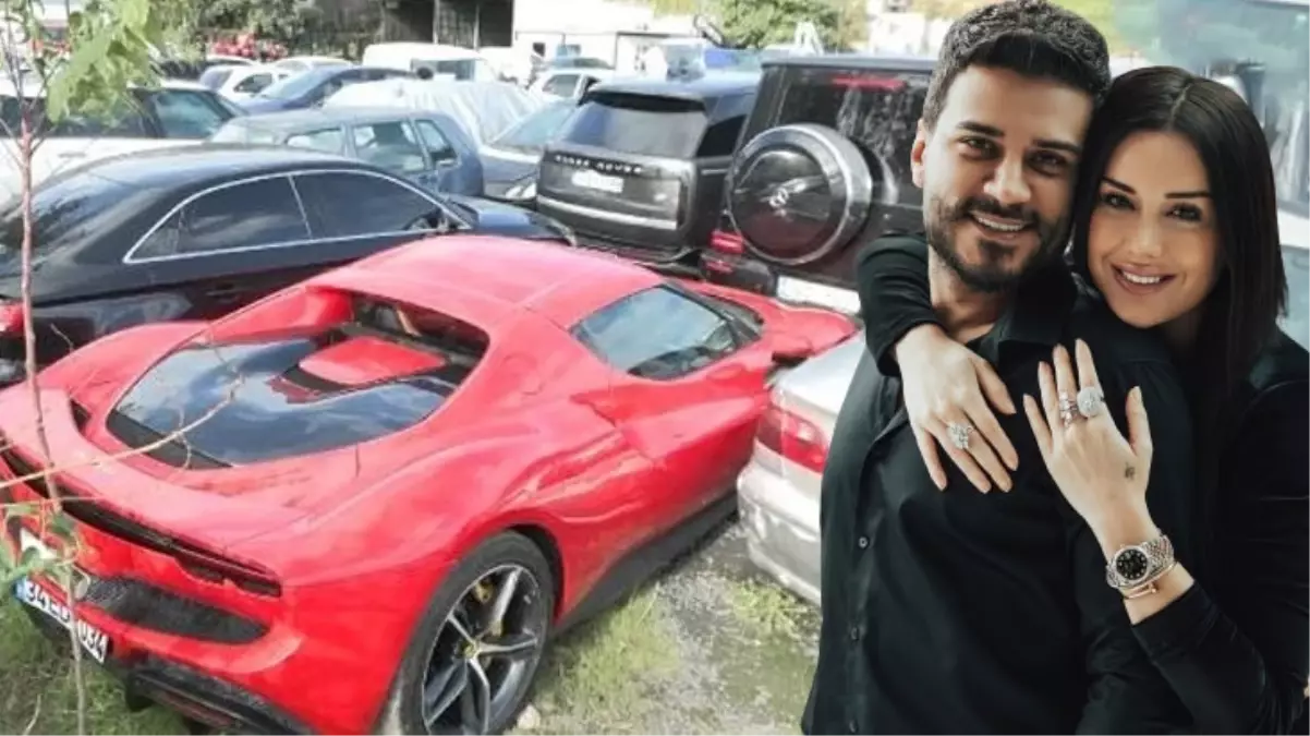 Engin ve Dilan Polat\'ın el konulan otomobilleri Yediemin otoparkında