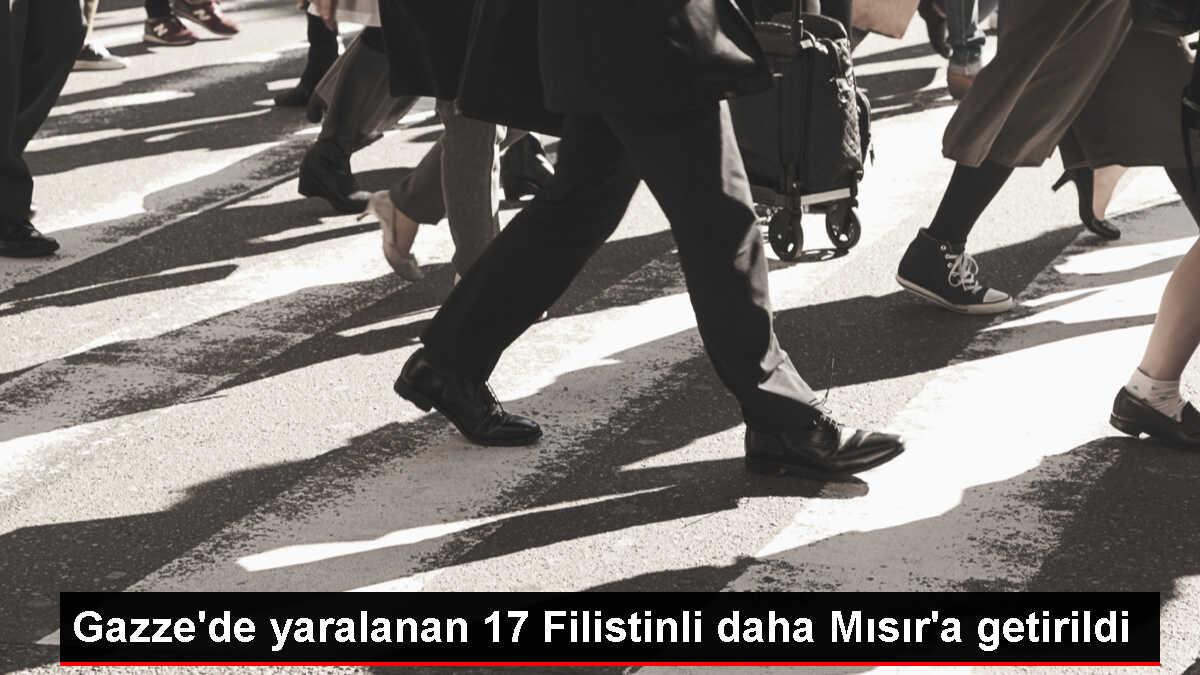 Mısır, Gazze'deki yaralıları tedavi etmek üzere 17 Filistinliyi daha kabul etti