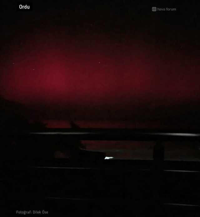 Norveç değil Türkiye! Kuzey ışıkları dün gece 2 kentimizde görüldü