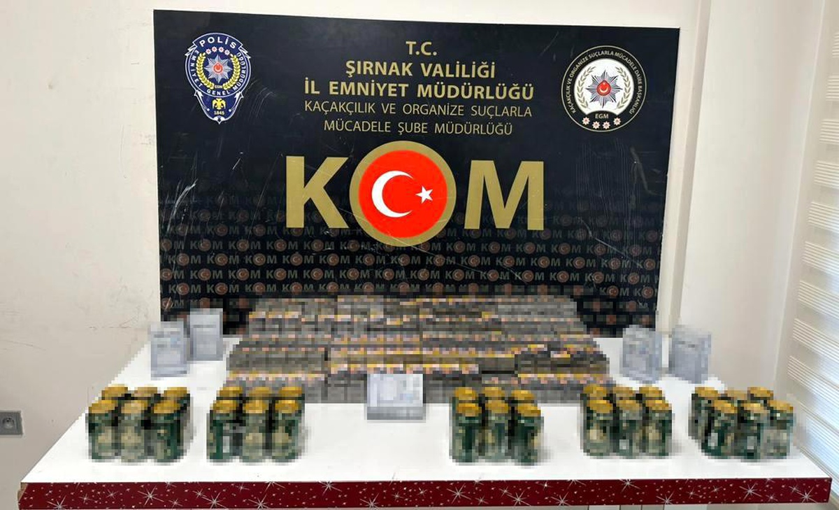 Şırnak\'ta yapılan operasyonlarda kaçak malzemeler ele geçirildi