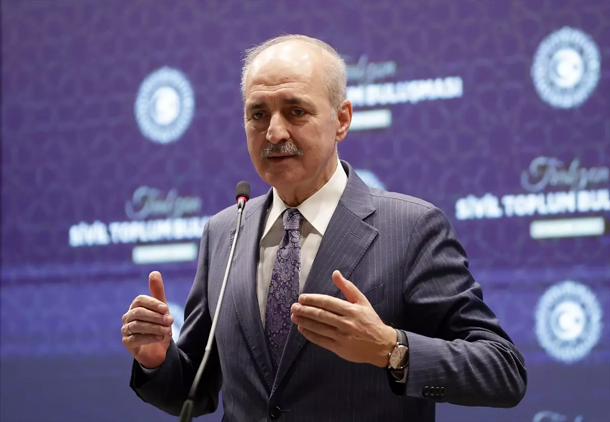 TBMM Başkanı Kurtulmuş, Trabzon\'da Sivil Toplum Buluşması Programı\'nda konuştu Açıklaması