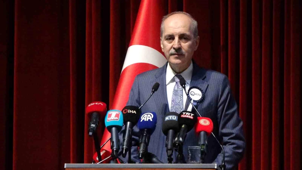 TBMM Başkanı Numan Kurtulmuş İsrail\'in saldırılarına tepki gösterdi