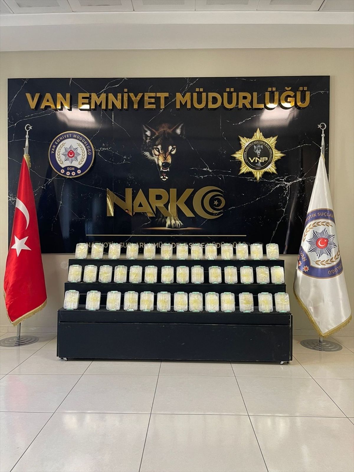 Van\'da 29 Kilo 500 Gram Sentetik Uyuşturucu Ele Geçirildi