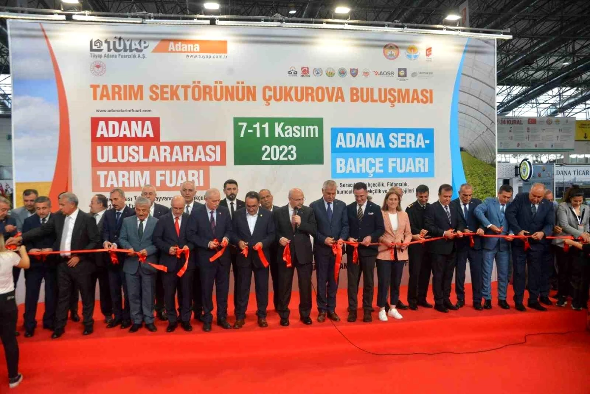 Adana\'da 16. Uluslararası Tarım ve Sera-Bahçe Fuarı Açıldı