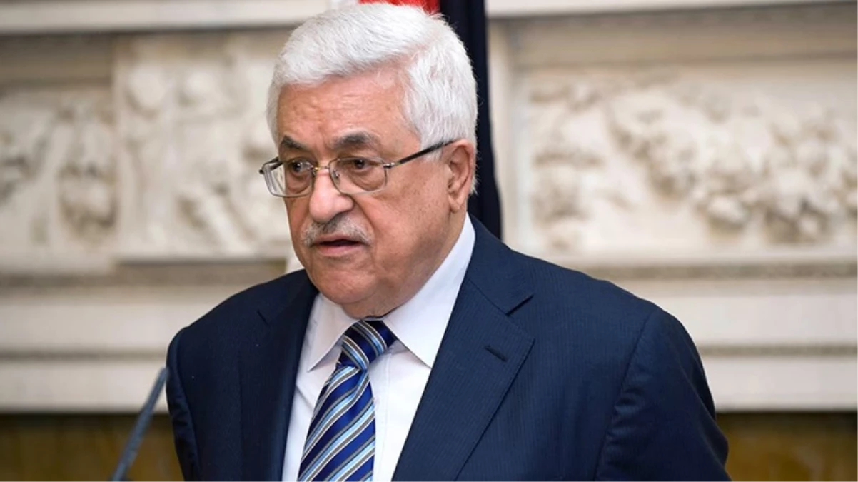 Filistin Başkanı Mahmud Abbas\'ın konvoyuna saldırı! 1 kişi vuruldu