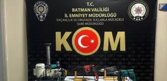 Batman merkezli silah kaçakçılığı operasyonunda 8 şüpheli gözaltına alındı