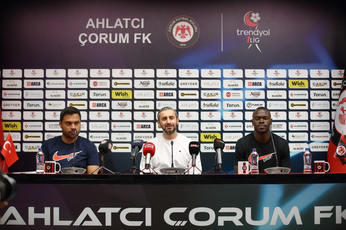 Ahlatcı Çorum FK\'nin yeni teknik direktörü Serkan Özbalta, takımın pes etmeyen bir takım haline gelmesi için çalışacak