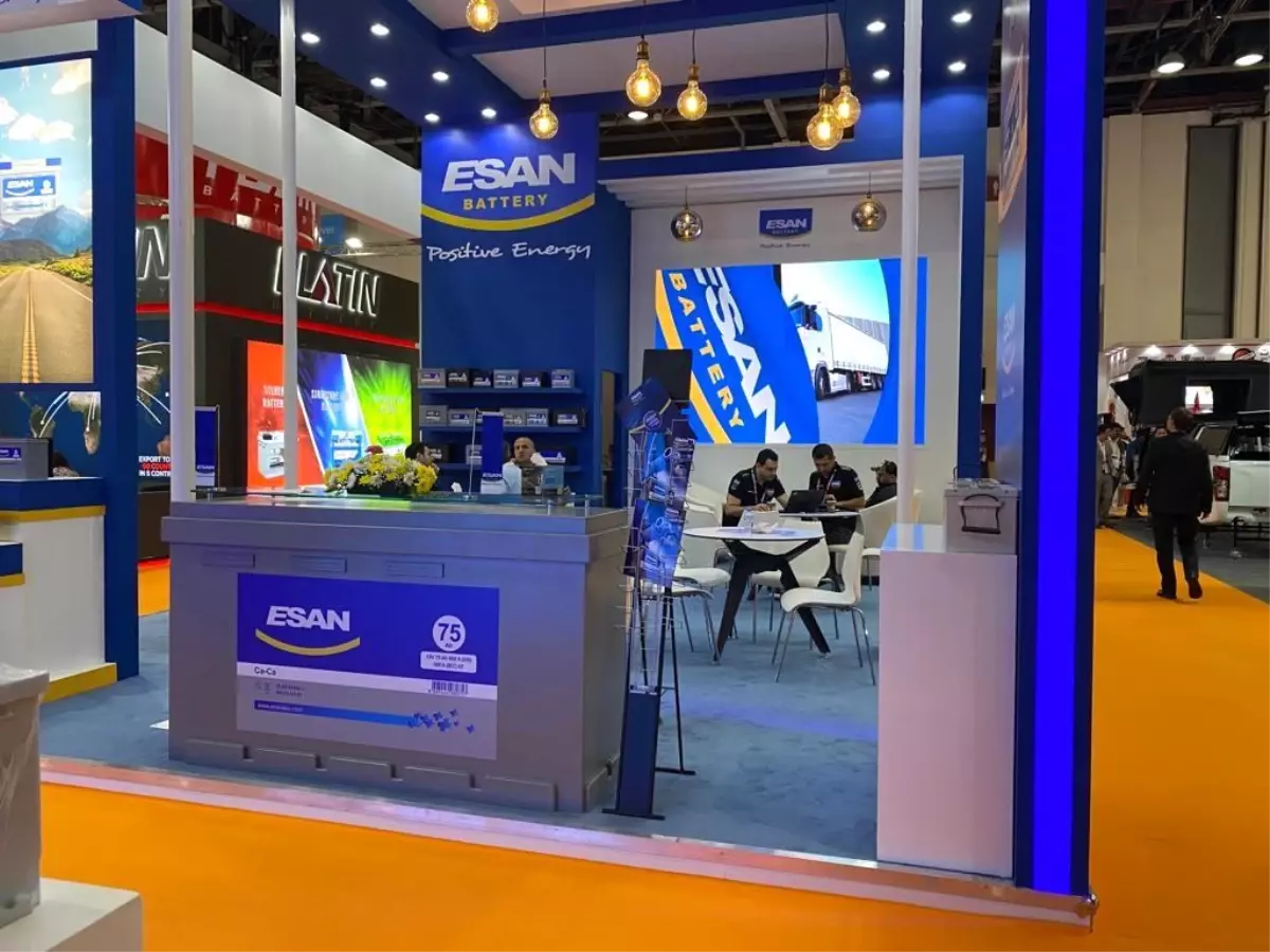 Esan Akü, Automechanika Dubai Fuarı\'na katıldı