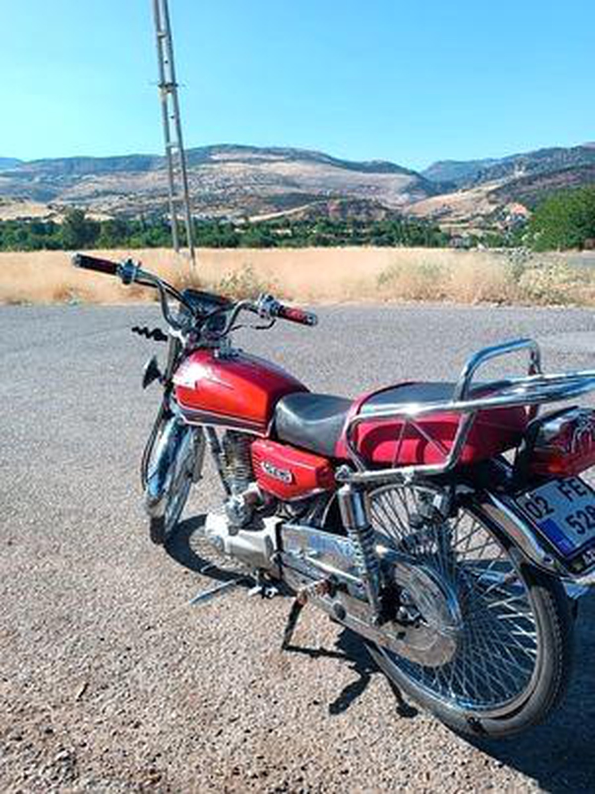 Adıyaman\'da Hastane Yakınında Park Halindeki Motosiklet Çalındı
