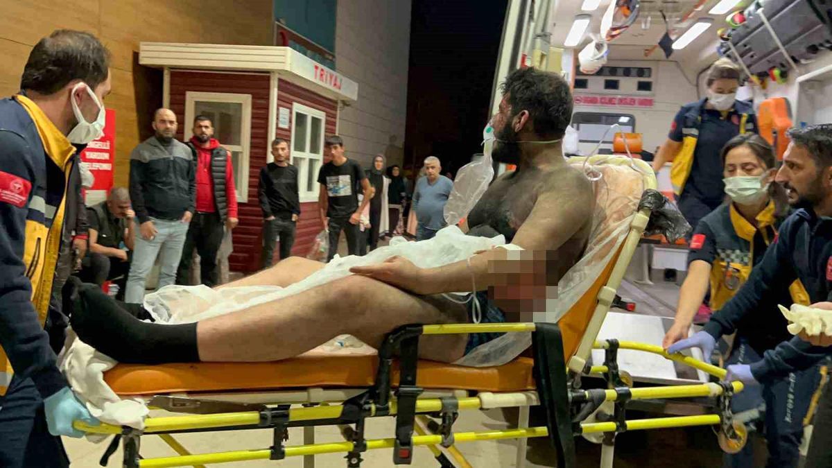 İnegöl\'deki atık su arıtma merkezinde patlama: 2 işçi ağır yaralandı