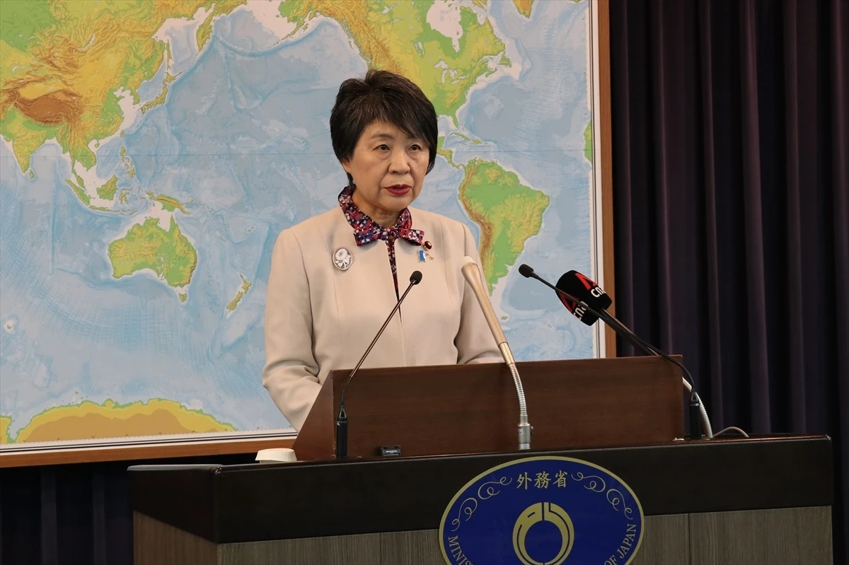 Japonya Dışişleri Bakanı: Gazze Şeridi\'ndeki insani durum en önemli öncelik