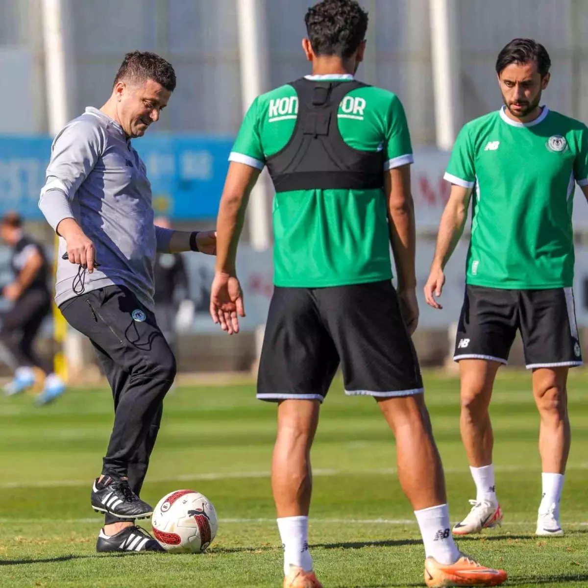 Konyaspor, Trabzonspor maçı için hazırlıklarını sürdürdü