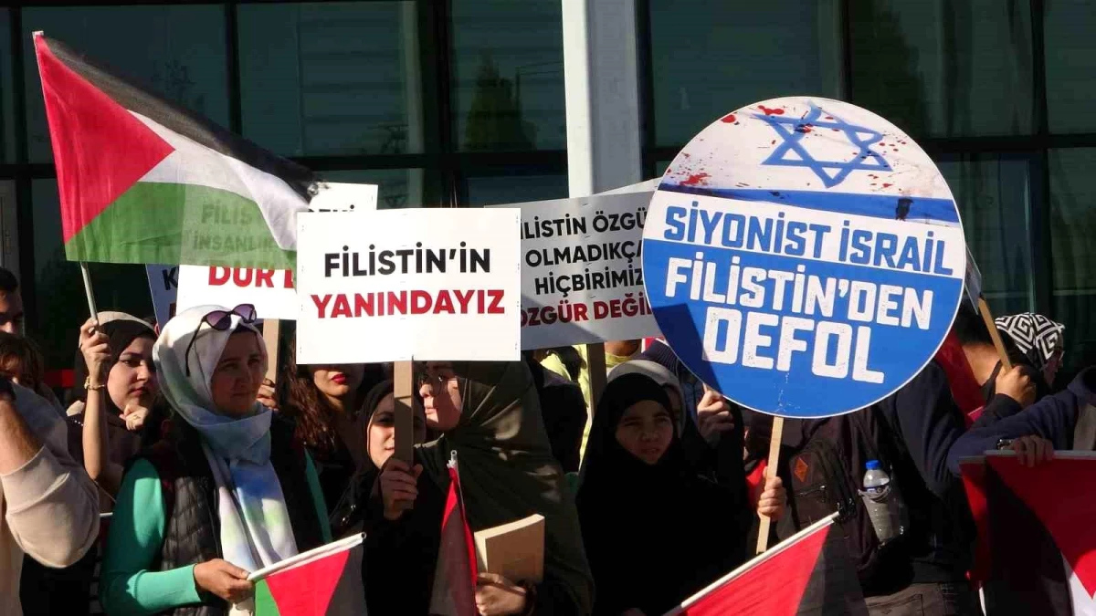 Uşak Üniversitesi İsrail\'in Gazze\'deki terör ve zulmünü kınadı