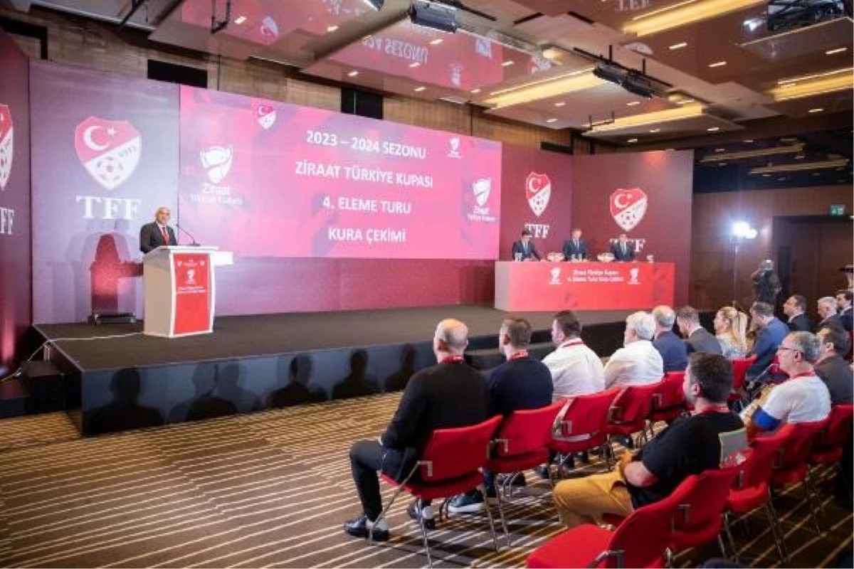 Ziraat Türkiye Kupası 4. Eleme Turu Kura Çekimi Gerçekleştirildi
