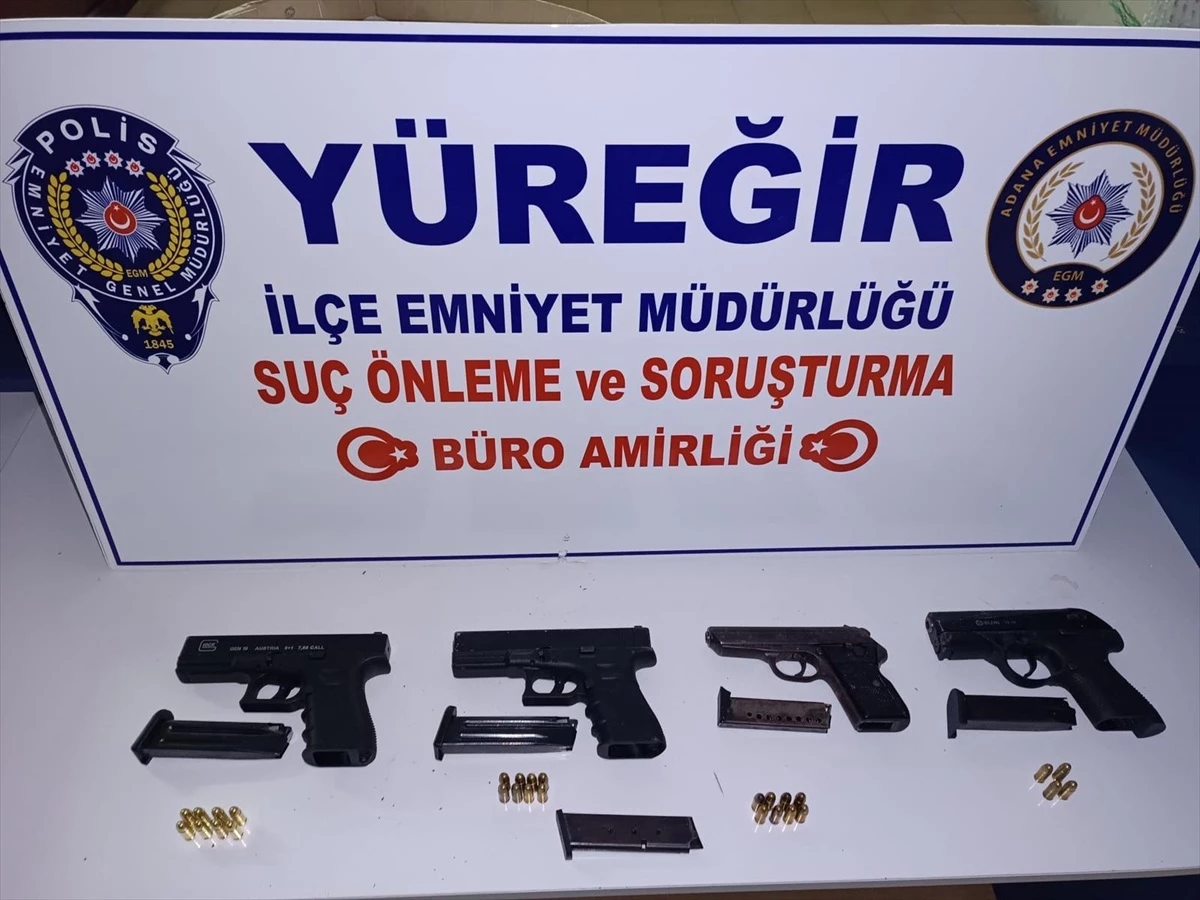 Adana\'da Ruhsatsız Silah Operasyonu: 17 Tutuklama