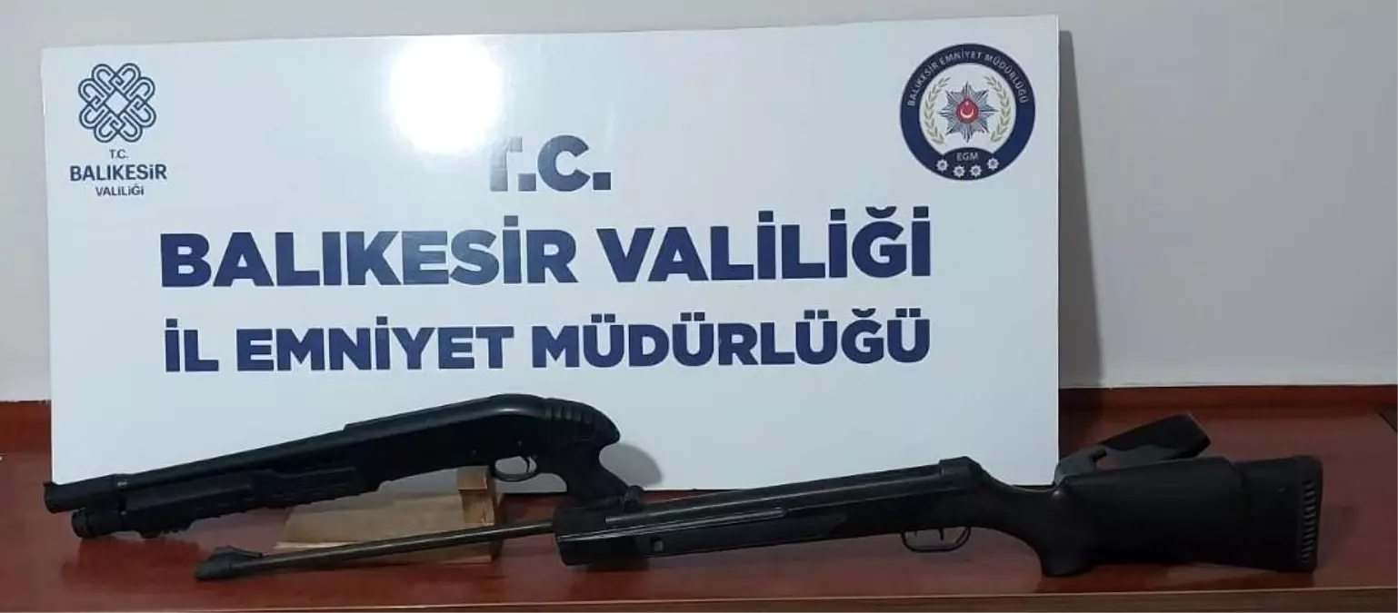 Balıkesir\'de sözlü kavga sonucu pompalı tüfekler kullanıldı