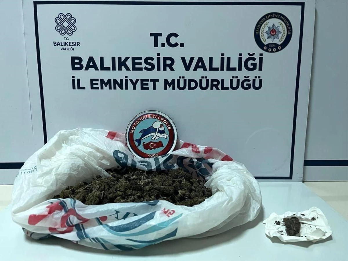 Bandırma\'da Uyuşturucu Operasyonu: 114 Gram Esrar Ele Geçirildi