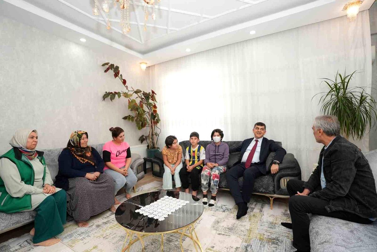 Başkan Fadıloğlu, lösemi hastası Hatice ile bir araya geldi