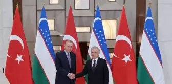 Cumhurbaşkanı Erdoğan, Özbekistan'a gitti