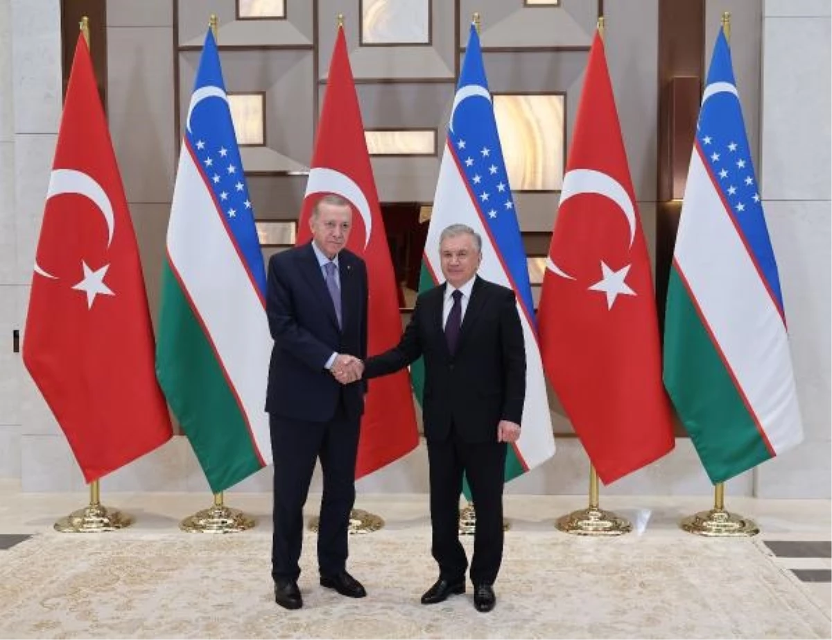Cumhurbaşkanı Erdoğan, Özbekistan\'a gitti