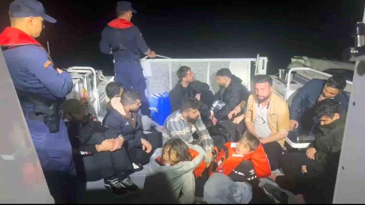 Muğla\'da 4 ayrı düzensiz göçmen olayında 31 kişi kurtarıldı, 45 kişi yakalandı