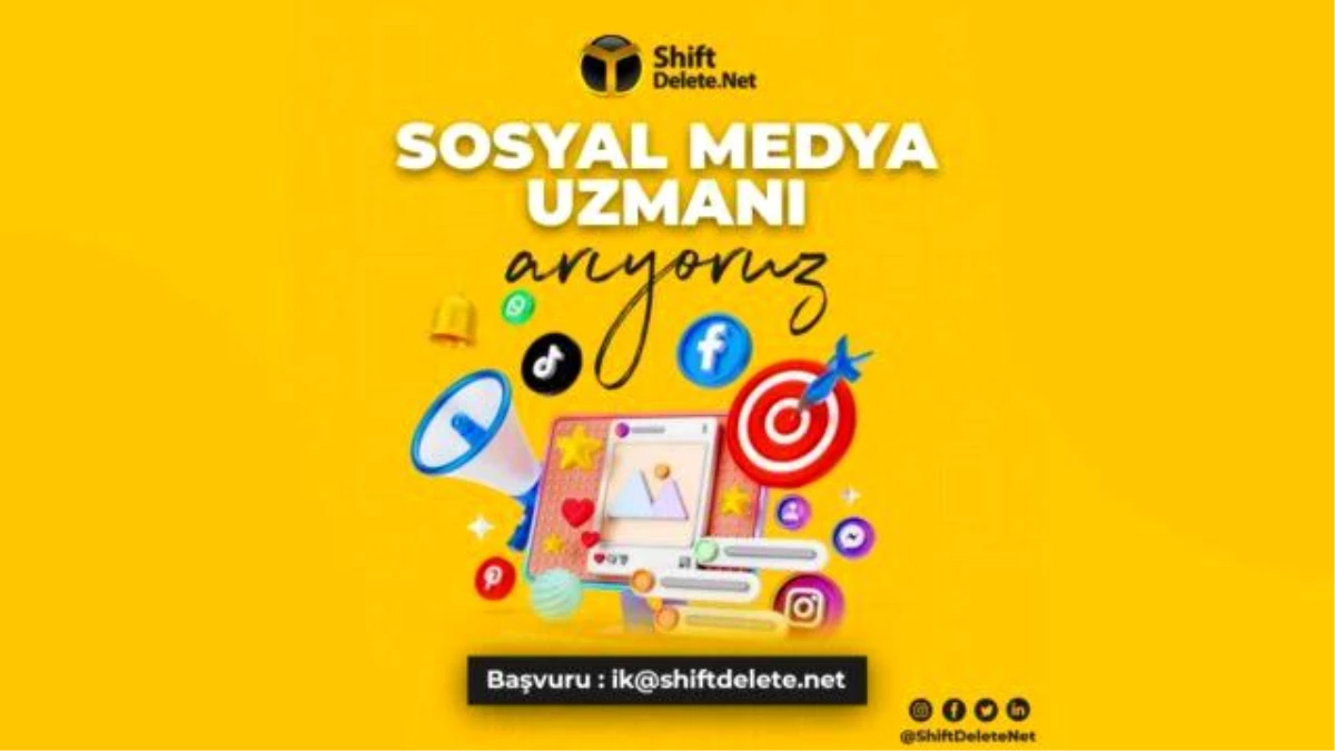 ShiftDelete.Net Sosyal Medya Uzmanı İş İlanı