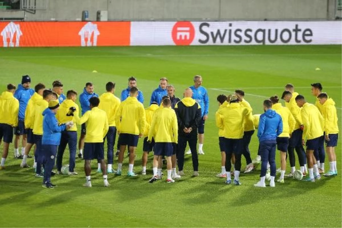 Fenerbahçe, Ludogorets maçı için hazırlıklarını tamamladı