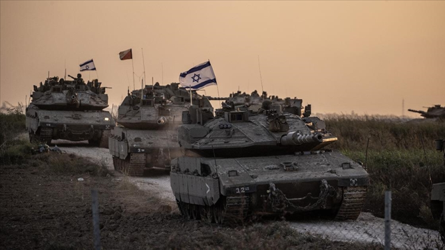 Hamas yeni görüntüleri yayınladı! Kassam savaşçıları Gazze'ye giren İsrail tanklarını birer birer avladı