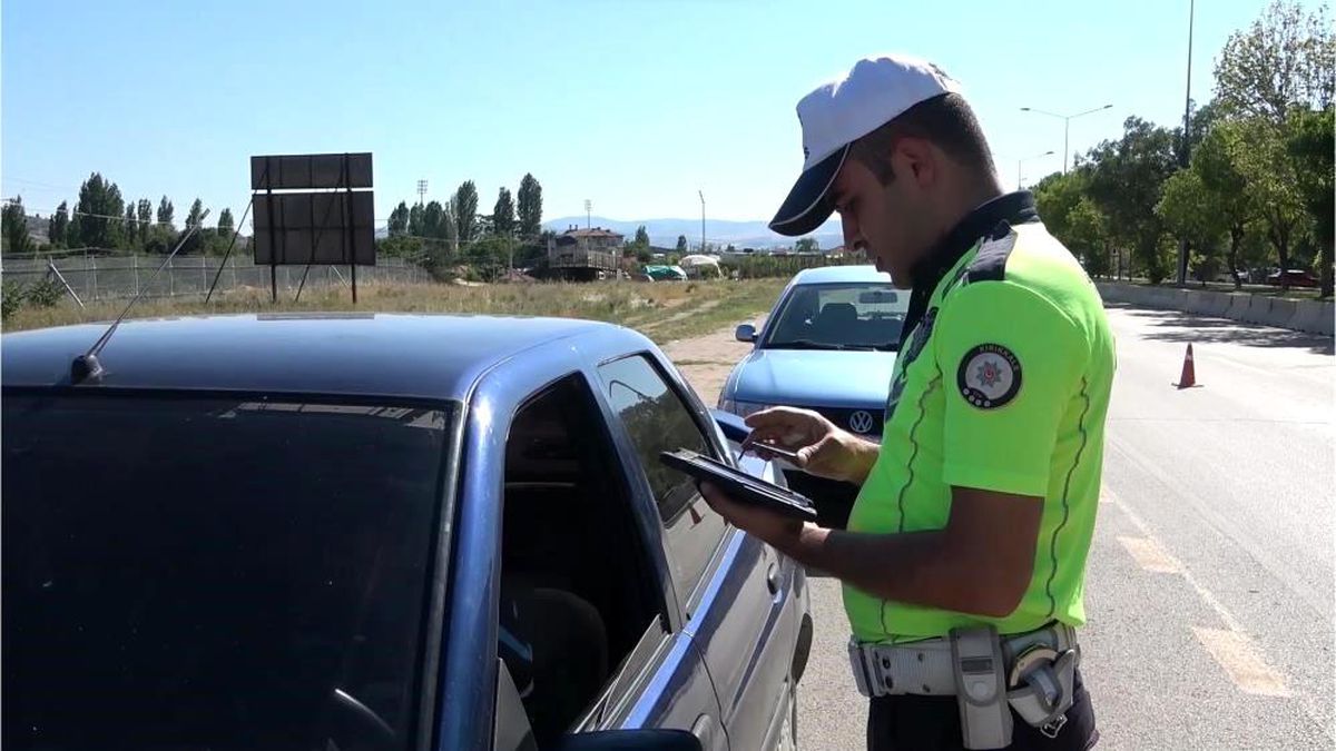 Kırıkkale\'de 109 araç trafikten men edildi