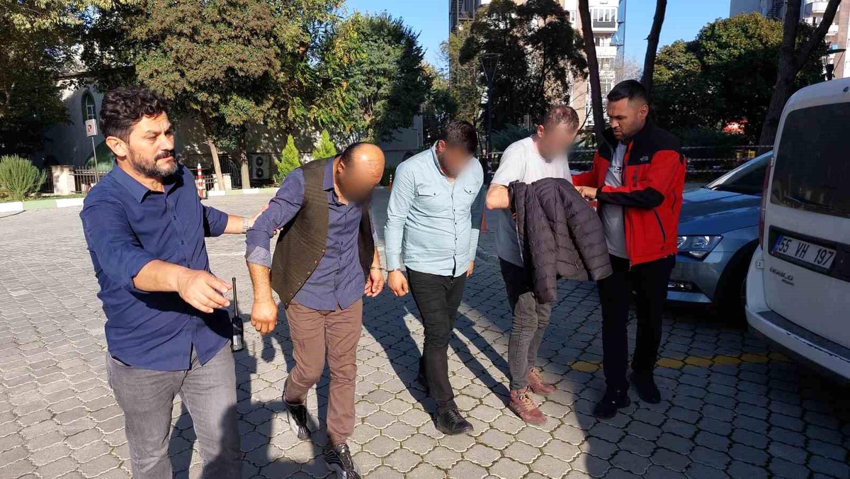 Samsun\'da 1 Milyon 100 Bin Lira Değerinde Jeneratör ve Elektronik Alet Hırsızlığına 5 Gözaltı