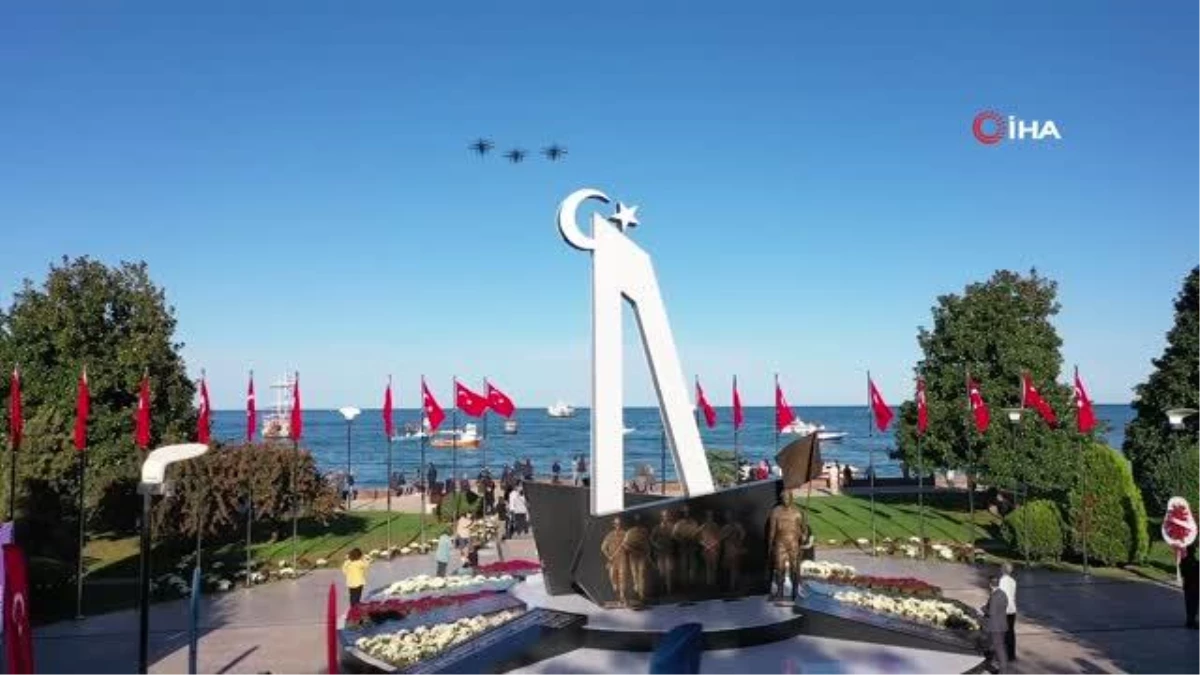 Ordu\'da \'Tarihten Günümüze Ordulu Şehitler Anıtı" açılış töreni