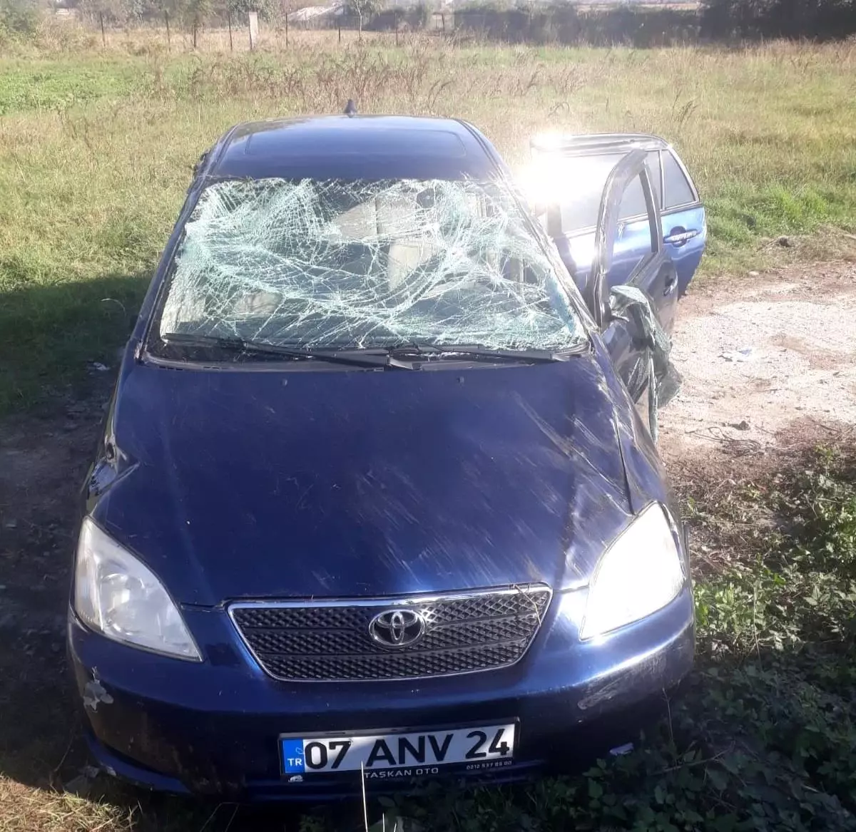 Samsun\'da trafik kazası: 1 yaralı