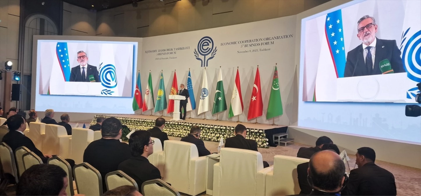 Özbekistan\'da Ekonomik İşbirliği Teşkilatı İş Forumu Düzenlendi