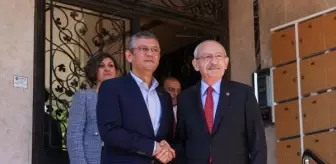 Özgür Özel, Kemal Kılıçdaroğlu'nu evinde ziyaret etti