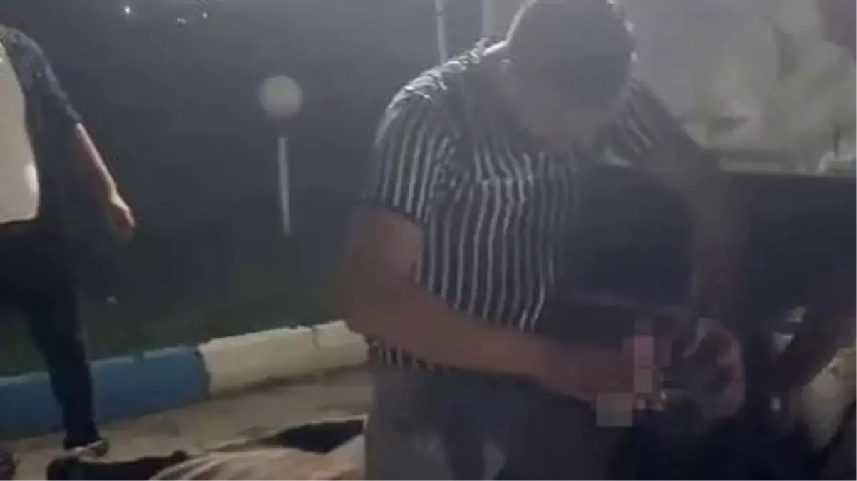 Sakarya\'da bir grup, ineğe zorla alkol içirip o anları kaydetti