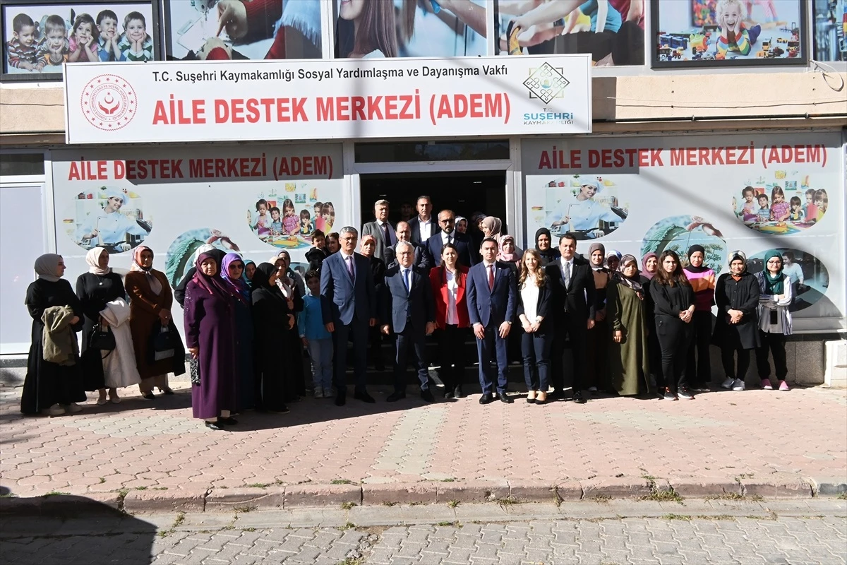 Sivas Valisi Şimşek, Suşehri ilçesini ziyaret etti