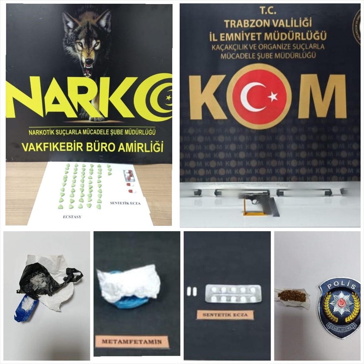 Trabzon\'da Kaçakçılıkla Mücadele Operasyonunda 14 Şüpheli Yakalandı