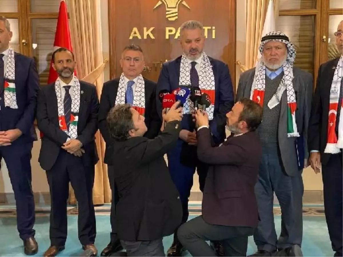 Uluslararası Kudüs Platformu'ndan, Meclis'te partilere ziyaret