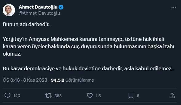 Yargıtay'ın Can Atalay ve AYM kararına siyasilerden peş peşe tepki geldi