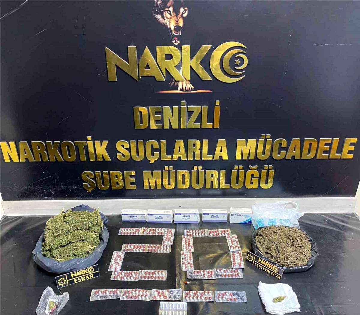 Denizli\'de 4 Kilogram Uyuşturucuyla Yakalanan 4 Şüpheli Tutuklandı
