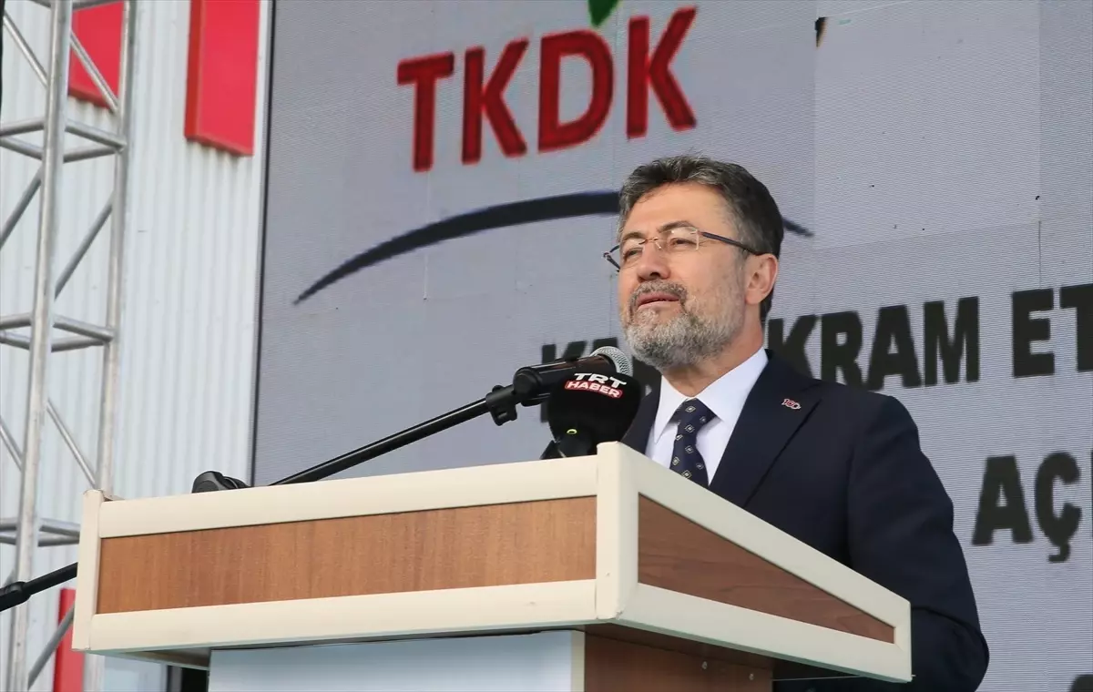 Bakan Yumaklı, Kars\'ta Et Entegre Tesisi Açılış Töreni\'nde konuştu Açıklaması