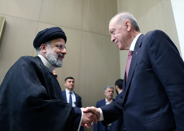Cumhurbaşkanı Erdoğan, İran lideri Reisi ile görüştü