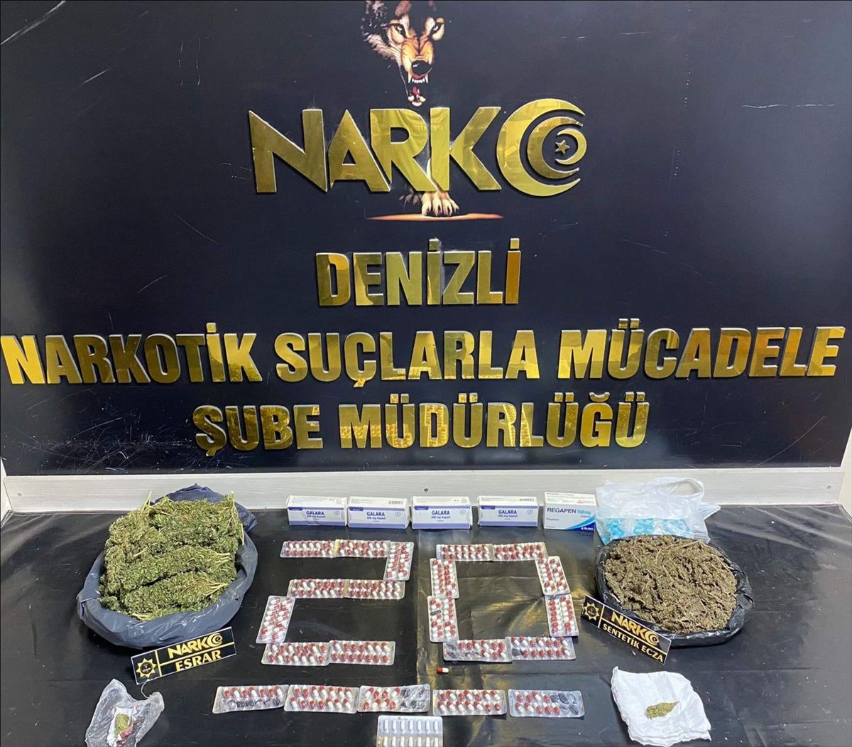 Denizli\'de Uyuşturucu Operasyonunda 4 Şüpheli Tutuklandı