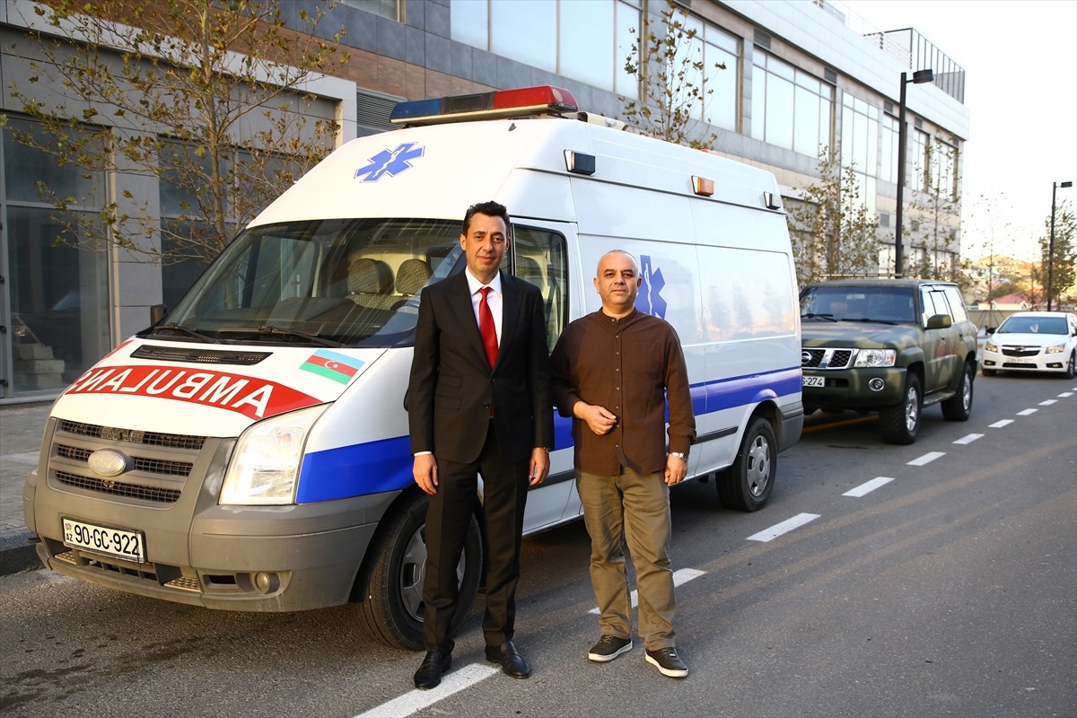 DOSYA HABER/AZERBAYCAN\'IN KARABAĞ ZAFERİ - Holding sahibi iş insanı savaşta ambulans şoförlüğü yaptı