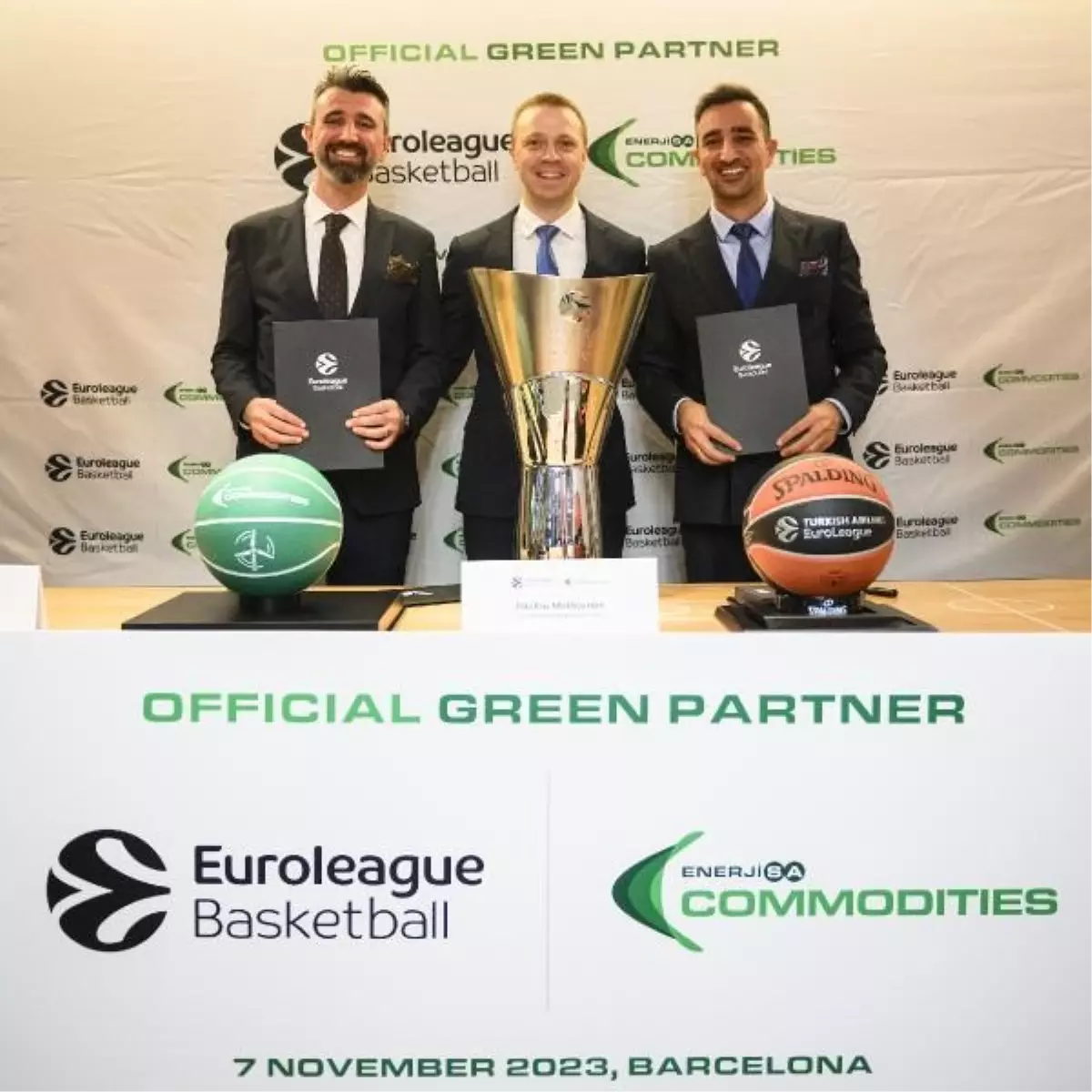 Enerjisa Commodities, Euroleague\'in Yeşil Sponsoru Oldu